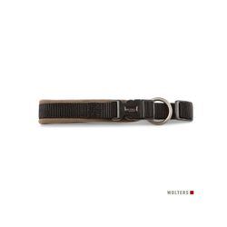 Wolters Hunde-Halsband Wolters Professional Comfort Halsband M extra-breit 60-70cmx45mm schwarz/braun