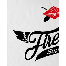 style3 Print-Shirt Herren T-Shirt Firebolt Supreme T-Shirt