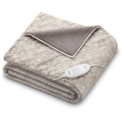 BEURER Heizdecke HD 75 Cosy Nordic, grau