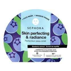 Sephora Collection - Tuchmaske - Mit Fruchtextrakten Und Hyaluronsäure - no Waste Mask-22 Myrtille