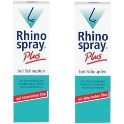 Rhinospray Plus bei Schnupfen Nasenspray Doppelpack