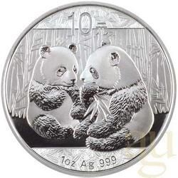 1 Kilogramm Silbermünze China Panda 2009 proof