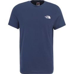 THE NORTH FACE® T-Shirt, Baumwolle, Logo-Detail, für Herren, blau, S