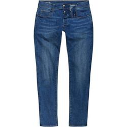 G-Star RAW Slim-fit-Jeans 3301 Slim mit leichten Used-Effekten, blau