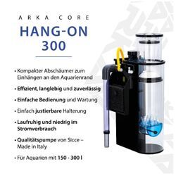 ARKA Biotechnologie GmbH Aquariumfilter Arka Core Hang- on Abschäumer für Meerwasser Aquaristk