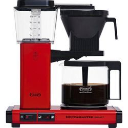 Moccamaster Filterkaffeemaschine KBG Select red, 1,25l Kaffeekanne, Papierfilter 1x4, rot