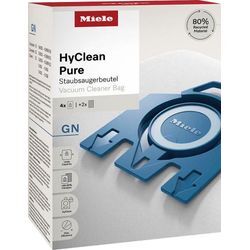 Miele Staubsaugerbeutel GN HyClean Pure 2.0 / Mit bester Filtrationsleistung, passend für Miele, 4er Pack Staubbeutel, 2er Pack Filter, weiß