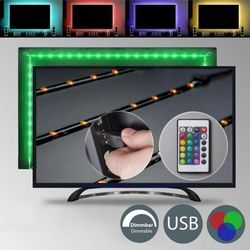 Tv Backlight led Hintergrund-Beleuchtung Licht usb Stripe Streifen Farbwechsel - 30