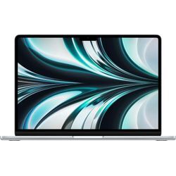 Apple MacBook Air 13'' Notebook (34,46 cm/13,6 Zoll, Apple M2, 10-Core GPU, 1000 GB SSD), silberfarben