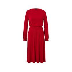 Jerseykleid in Midi-Länge - Rot - Gr.: S