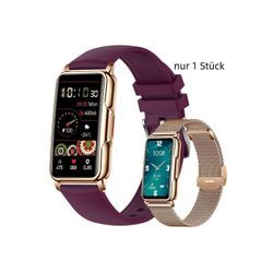 OKWISH Damen Herren Fitness Uhr Uhren Tracker Smart Watch Sportuhr Armbanduhr Smartwatch (1