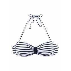 VENICE BEACH Bandeau-Bikini-Top 'Summer' mehrfarbig Gr. 34 Cup C/D. Mit Seitlichen Stäbchen Und Ohne Bügel