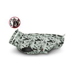 Wolters Hundemantel Outdoorjacke Camouflage für Mops & Co. grau/schwarz