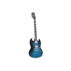 Epiphone E-Gitarre, Prophecy SG Blue Tiger Aged Gloss