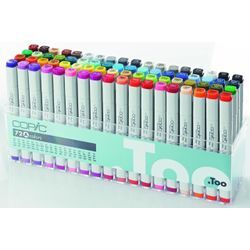 Copic classic Set A 72St Layoutmarker-Set 72 verschiedene Farben 1.0 + 6.0 mm