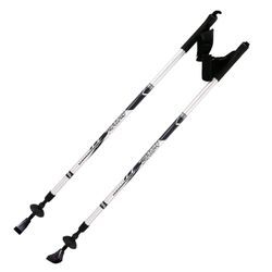 Best Sporting Nordic Walking Stöcke aus Aluminium, stufenlos verstellbar von 84 bis 140 cm