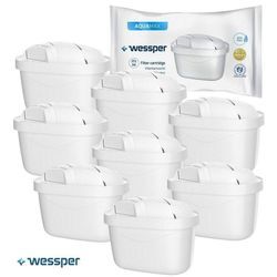Wessper Kalk- und Wasserfilter 8 Stück Wessper® AQUAMAX Filter Kartuschen Filterkartuschen