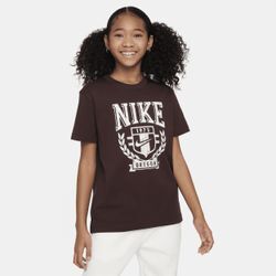 Nike Sportswear T-Shirt für ältere Kinder (Mädchen) - Braun