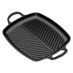 LE CREUSET Grillplatte 30x27 schwarz