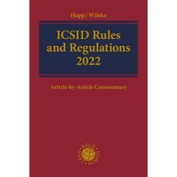 ICSID Rules and Regulations 2022 - ICSID Rules and Regulations 2022, Leinen