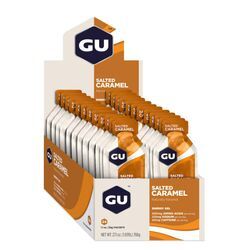 Gu Unisex Energy Gel Salted Caramel Karton (24 x 32g)