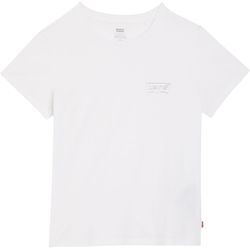 Levi's® T-Shirt, Baumwolle, Logo-Detail, für Damen, weiß, L