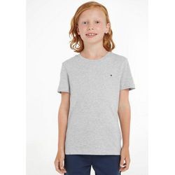 Tommy Hilfiger T-Shirt BOYS BASIC CN KNIT Kinder Kids Junior MiniMe, grau