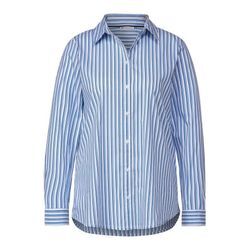 STREET ONE Blusenshirt QR Striped business blouse