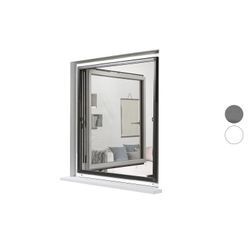 LIVARNO home Fenster-Insektenschutz, 120 x 140 cm, teleskopierbar