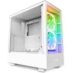 NZXT H series H5 Elite - Mid tower - E-ATX - Seitenteil mit Fenster (gehärtetes Glas)