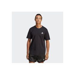 adidas Sportswear T-Shirt ESSENTIALS SINGLE JERSEY EMBROIDERED SMALL LOGO, schwarz