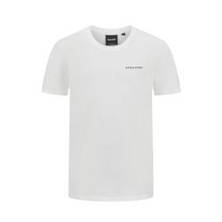 Lyle & Scott T-Shirt aus Baumwolle mit gesticktem Logoschriftzug