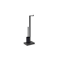 Toilettenbutler Menoto black, schwarz