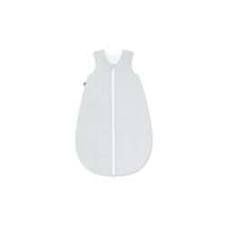 Jersey Sommerschlafsack, grau mit weißen Sternen, 74 cm