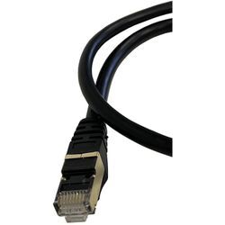Patchkabel CAT7 Netzwerkkabel lan dsl schwarz Netzwerk Kabel RJ45 Ethernet 2m
