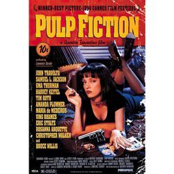 Pulp Fiction Poster Hauptplakat (Uma Thurman)