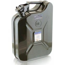 Bituxx - 10L Stahl Benzinkanister Kraftstoffkanister Kanister un Zulassung (10 Liter)
