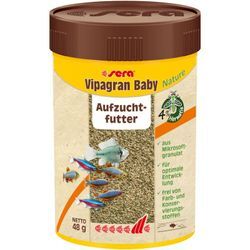 Vipagran baby 100ml Aufzuchtfutter Granulatfutter Zierfische Aquarium - Sera