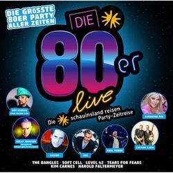 Die 80er Live - Die größte 80er Party aller Zeiten (2 CDs) - Various. (CD)