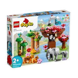 LEGO® Konstruktionsspielsteine LEGO® Duplo 10974 Wilde Tiere Asiens