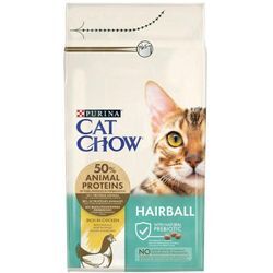 Purina - cat chow hairball controll Katzen Trockenfutter 1,5 kg Adult Huhn