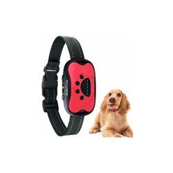 Eting - Wiederaufladbares Anti-Bell-Halsband für Hunde, kleines, mittelgroßes bis großes Hunde-Trainingshalsband mit 2 Vibrations- und Tonmodi, 7