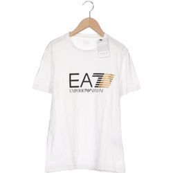 EA7 Emporio Armani Herren T-Shirt, weiß, Gr. 46