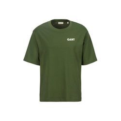 Gant T-Shirt BACK LOGO GRAPHIC mit modischem Rückenprint, grün