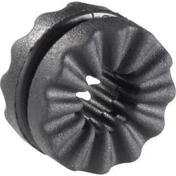 Richco - VG-2 Anti-Vibrationstülle Klemm-Ø (max.) 4.8 mm Plattenstärke (max.) 1.6 mm Schwarz 1 St.