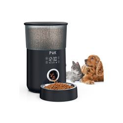 ANTEN Fisch-Futterautomat Automatischer Futterautomat Futterspender Katze Hunde Aufnahmefunktion