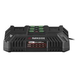 PARKSIDE® 20 V Akku-Doppelladegerät »PDSLG 20 B1«, 2 x 4,5 A