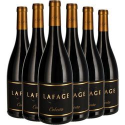 Domaine Lafage Paket 6 Flaschen Cabesta 2021 rot 0.75 l