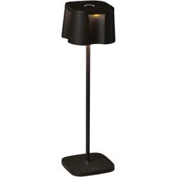LED Tischleuchte KONSTSMIDE "Nice" Lampen Gr. Ø 10 cm Höhe: 36 cm, schwarz LED Tischlampen