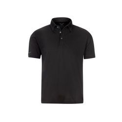 Poloshirt TRIGEMA "TRIGEMA Business-Poloshirt" Gr. 4XL, schwarz Herren Shirts Kurzarm